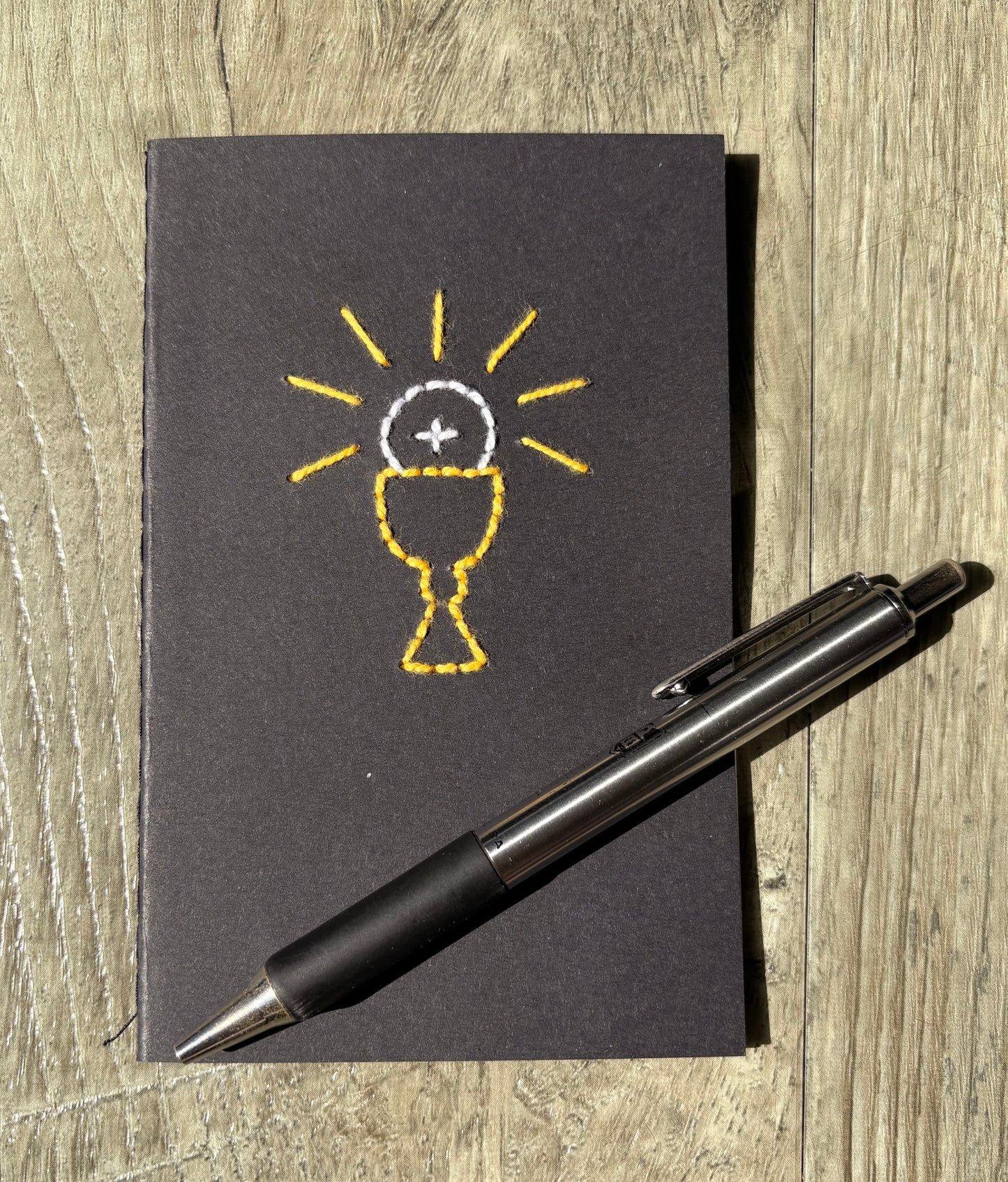 Eucharist Embroidered Notebook