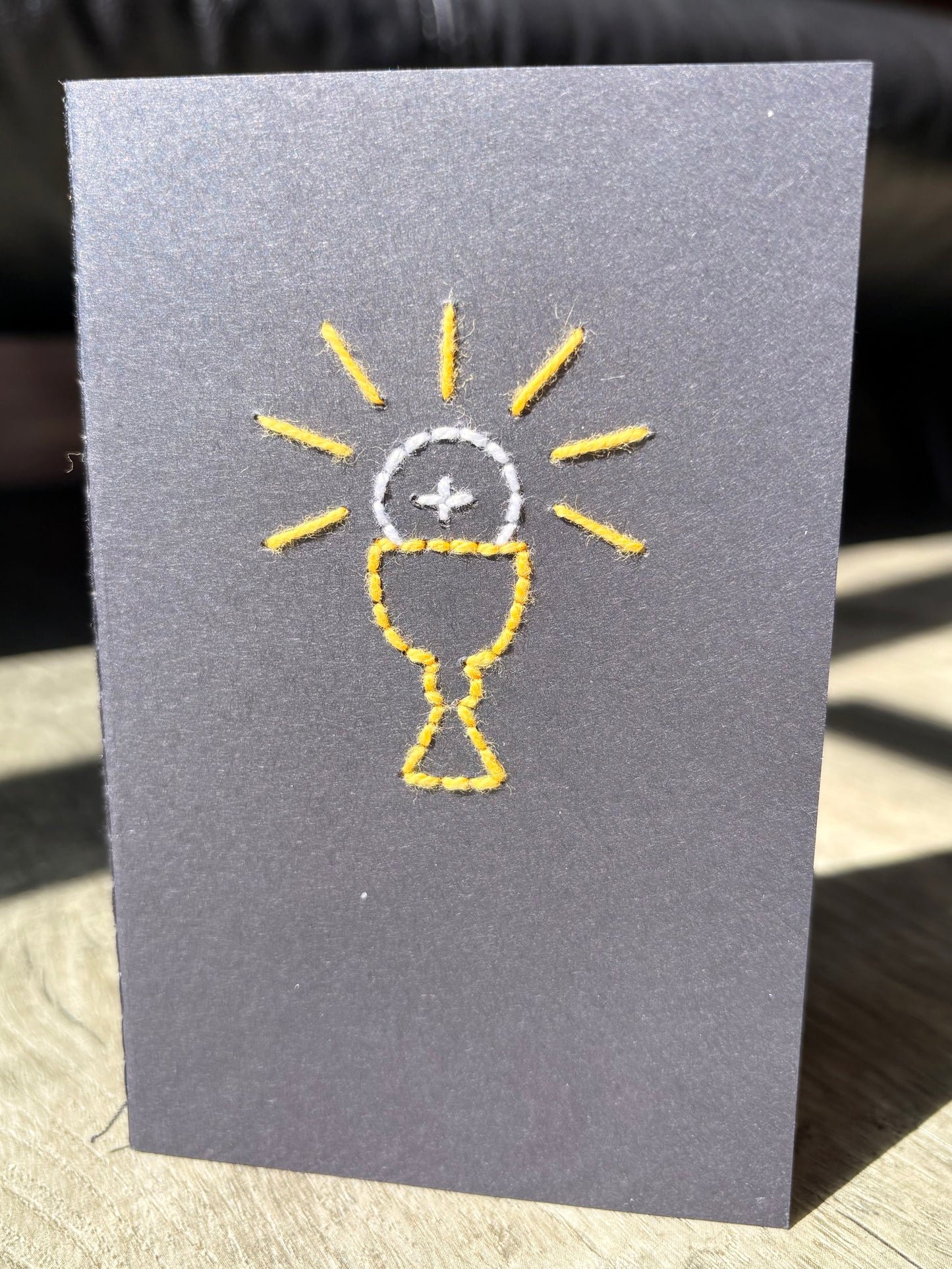 Eucharist Embroidered Notebook