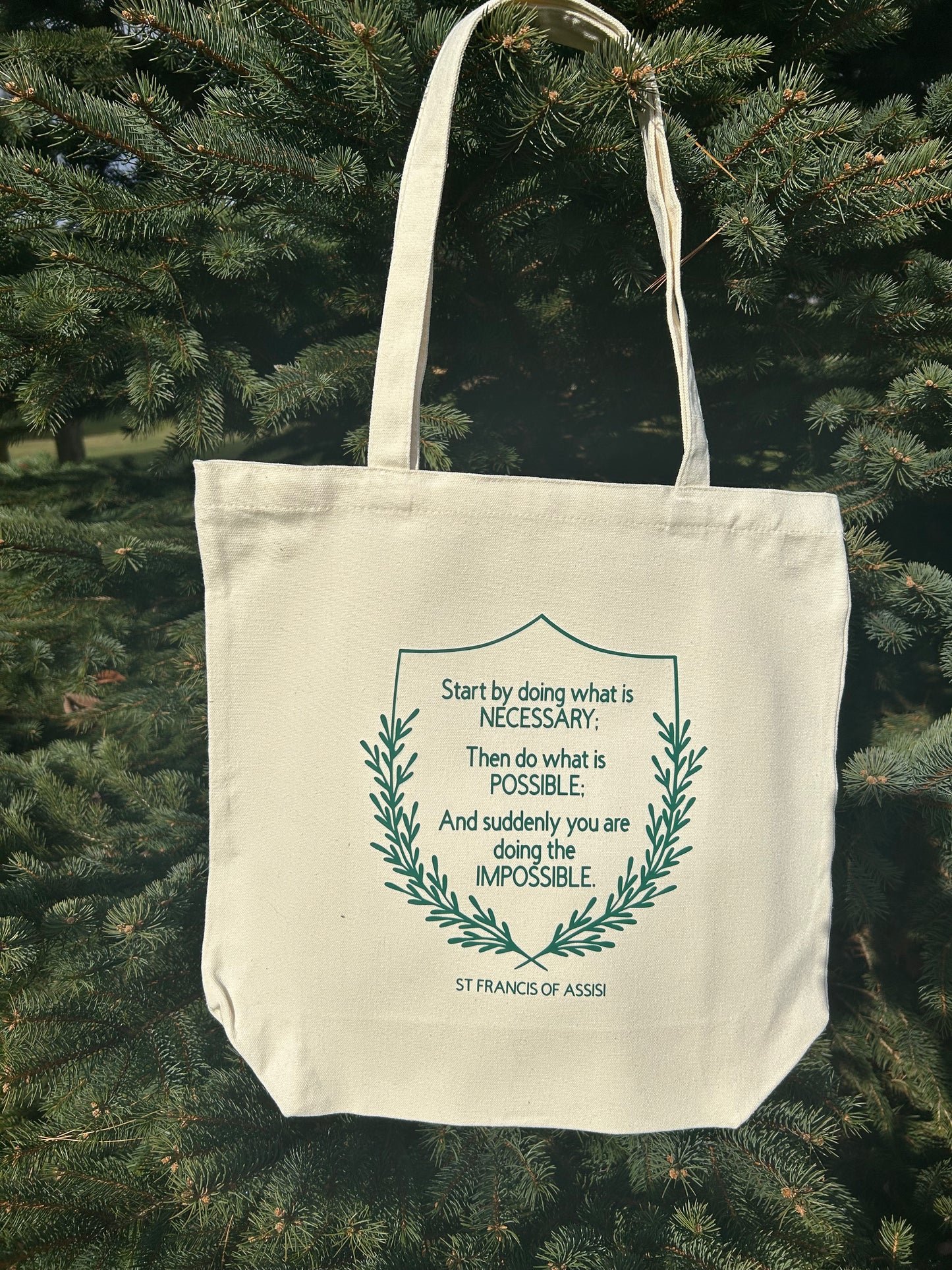 St. Francis of Assisi Tote Bag