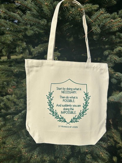 St. Francis of Assisi Tote Bag