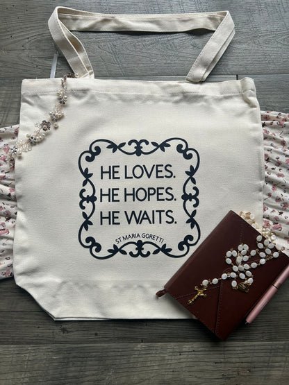 St. Maria Goretti Tote Bag